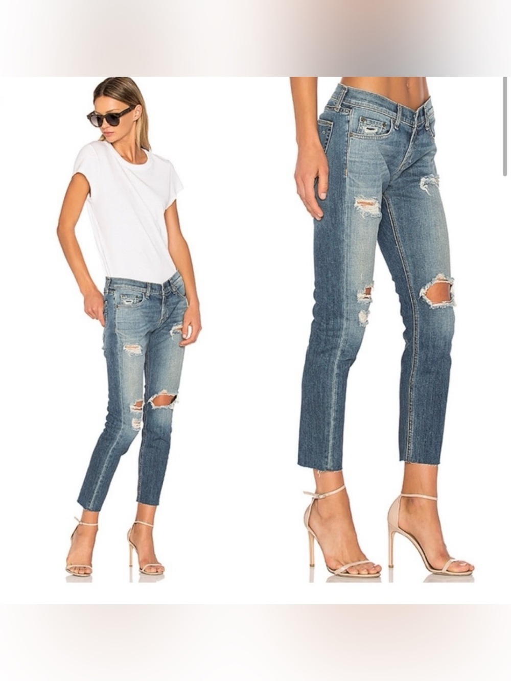 Rag & Bone Dre capri jeans  SZ 24